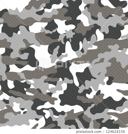 Camouflage texture seamless pattern, abstract. Camouflage texture seamless pattern, abstract. 124628156