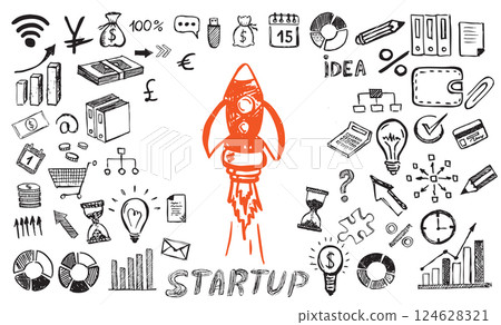 business, icon, vector 124628321