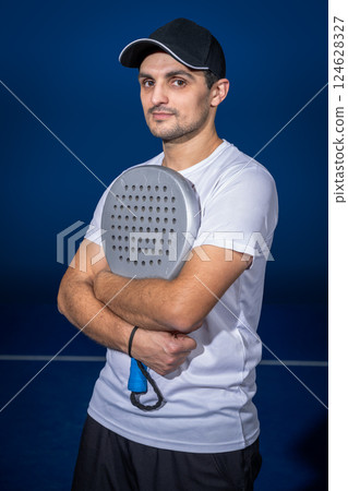 Paddle player standing 124628327