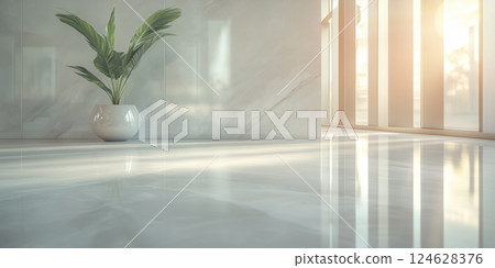 hotel and spa reception design 124628376