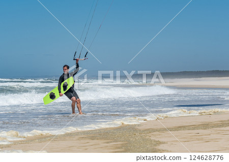 Kite Surfer 124628776