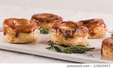 Portuguese pastry Glorias Portuguese pastry Glorias 124629457