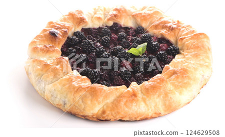 Homemade pie 124629508