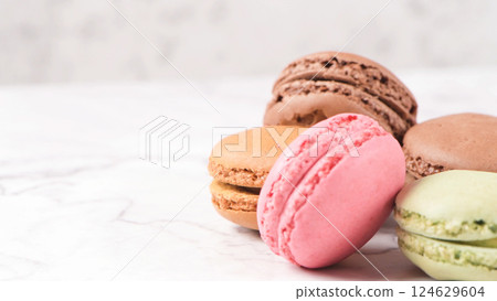 Macaroons cookies dessert Macaroons cookies dessert 124629604