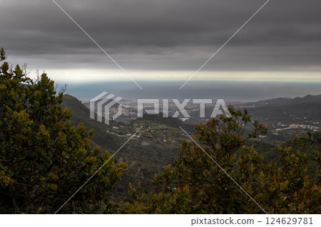 View from a mountain, Gran Canaria, Spain 124629781