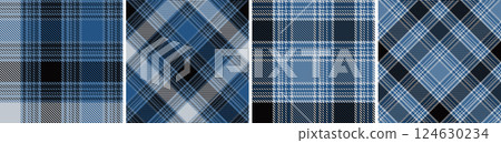 Colored straight and oblique scottish cage texture. 124630234