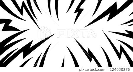 Comic style background with lightning. Abstract vector background. Comic style background with lightning. Abstract vector background. 124630276
