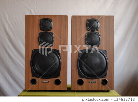 Large Soviet speakers Orbita 35as-016. Vintage 124632718