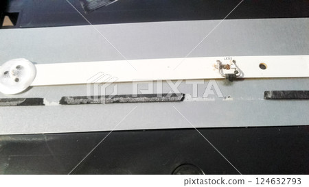 Lamp repair ice backlight TV. Lamp repair ice backlight TV. 124632793