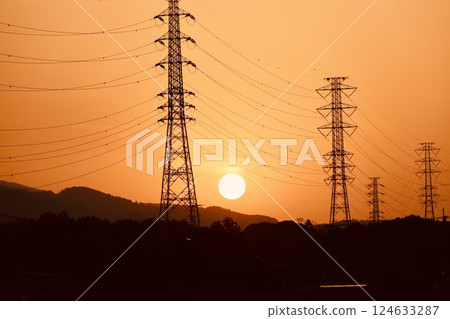 climbing sun climbing sun 124633287