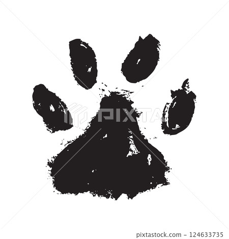 silhouette, vector, map 124633735