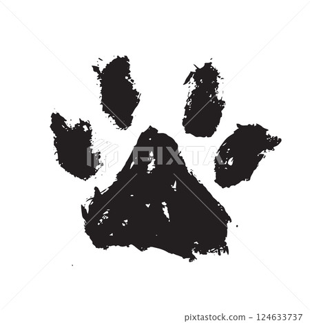 silhouette, vector, map 124633737