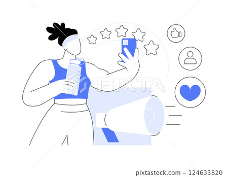 Product promotion isolated cartoon vector illustrations. 124633820