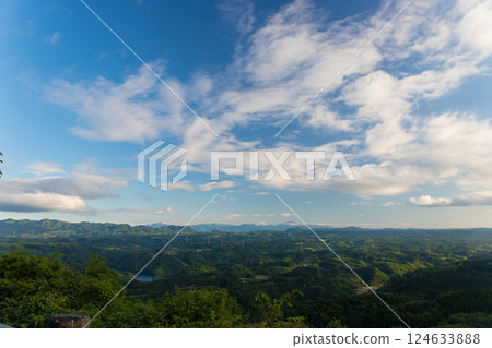 View from the observation deck (Naoiri-cho, Taketa City, Oita Prefecture) 124633888