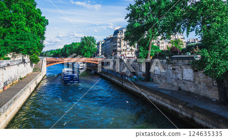 巴黎,塞納河 巴黎,塞納河 124635335