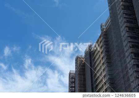 公寓正在建設中 124636605