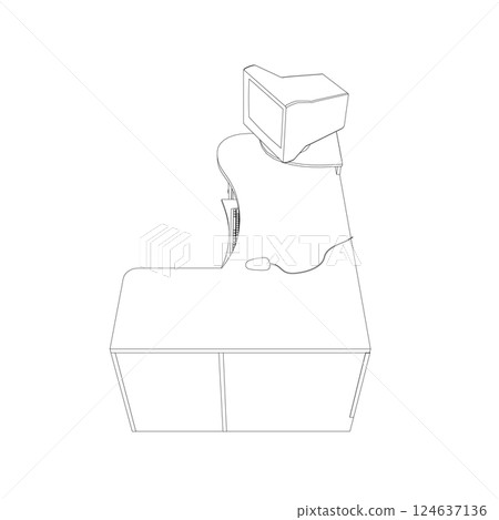 Computer-table-retro-8 124637136