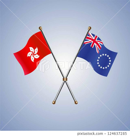 Hong Kong and Cook Islands flag relations 124637285