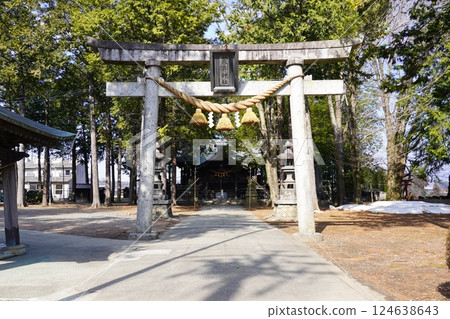 Torii gate of Arai Shrine - Ina City, Nagano Prefecture - 124638643