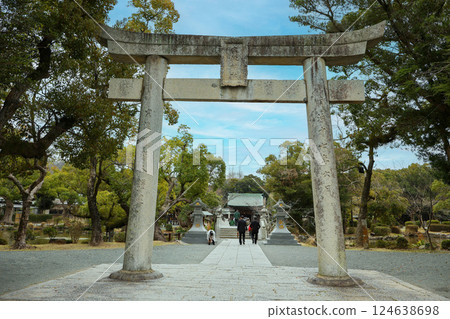 宗像大社第二鳥居 124638698