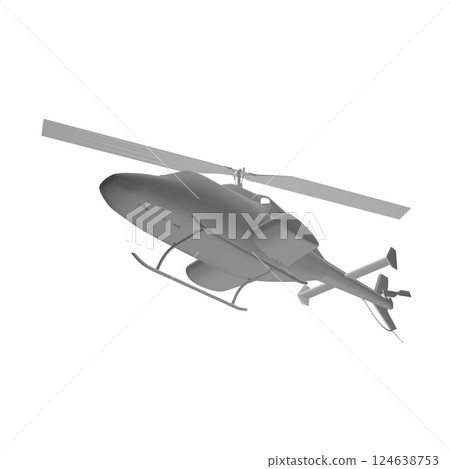 Helicopter detailed polygonal. Vector isolated on a white background. Adult military helicopter coloring page for book. Copter and Aircraft. Vector illustration. Polygonal illustrate. 3D. Helicopter detailed polygonal. Vector isolated on a white background. Adult military helicopter coloring page for book. Copter and Aircraft. Vector illustration. Polygonal illustrate. 3D. 124638753
