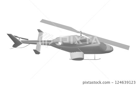Helicopter detailed polygonal. Vector isolated on a white background. Adult military helicopter coloring page for book. Copter and Aircraft. Vector illustration. Polygonal illustrate. 3D. Helicopter detailed polygonal. Vector isolated on a white background. Adult military helicopter coloring page for book. Copter and Aircraft. Vector illustration. Polygonal illustrate. 3D. 124639123