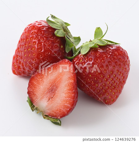 Amaou strawberries Amaou strawberries 124639276