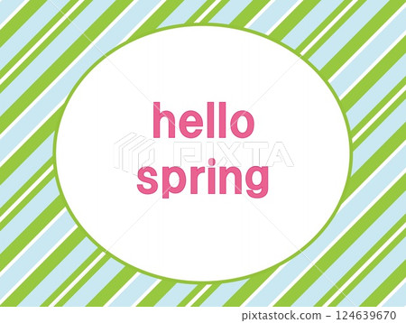 你好春天 春天條紋圖案 柔和的色彩 你好春天 春天條紋圖案 柔和的色彩 124639670