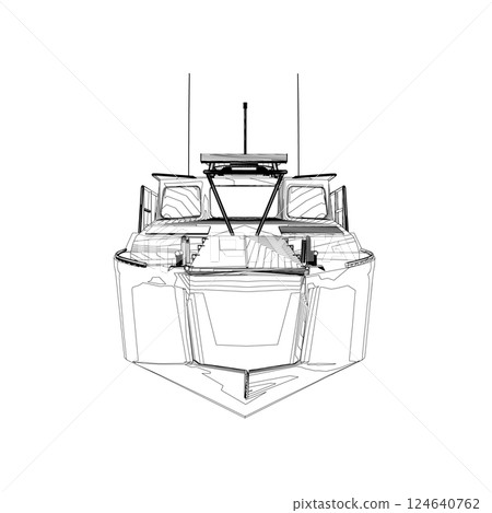 Warship icon outline. Military ships and naval vessels. isolated vector images. Military ship outline vector. Military vehicle template vector isolated on white. Warship icon outline. Military ships and naval vessels. isolated vector images. Military ship outline vector. Military vehicle template vector isolated on white. 124640762