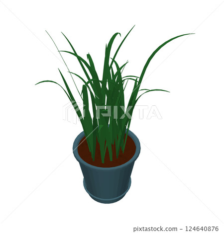 Plant in flower pot polygonal. filled vector sign. Home plant symbol. Flowers in pots painted polygonal on a white background. Vector drawing. 3D Plant in flower pot polygonal. filled vector sign. Home plant symbol. Flowers in pots painted polygonal on a white background. Vector drawing. 3D 124640876