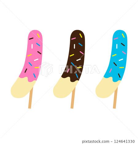 Chocolate banana  124641330