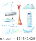 Kobe Port  124641429
