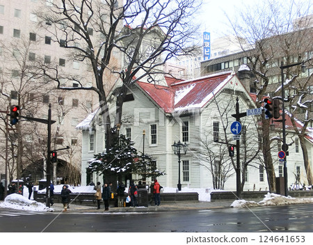 北海道札幌市的鐘樓 124641653