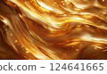 Abstract gold texture background. Abstract luxury gilded age wallpaper. Ai generated. 124641665