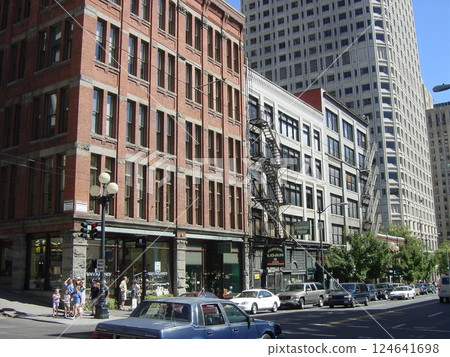 Seattle cityscape in the USA Seattle cityscape in the USA 124641698