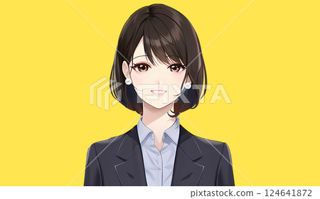 婦女和女孩插畫素材 婦女和女孩插畫素材 124641872