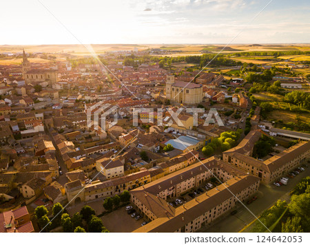 Aerial view of Medina de Rioseco 124642053