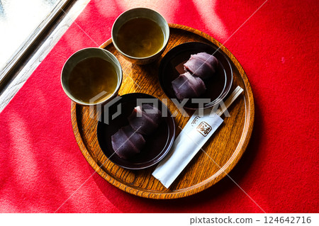 Akafuku Honten products, Ise City, Mie Prefecture Akafuku Honten products, Ise City, Mie Prefecture 124642716