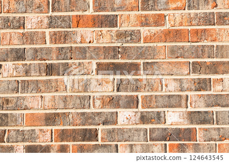 brick wall structure. brick masonry background. Building material concept. Surface of brickwall. Textured backdrop. wall texture background 124643545