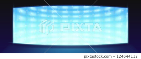 LED screen stage background - Stock Illustration [124644112] - PIXTA