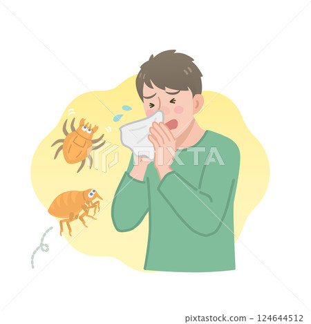 一名男子因屋塵過敏 124644512