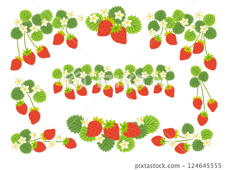 草莓框架材料集 124645555