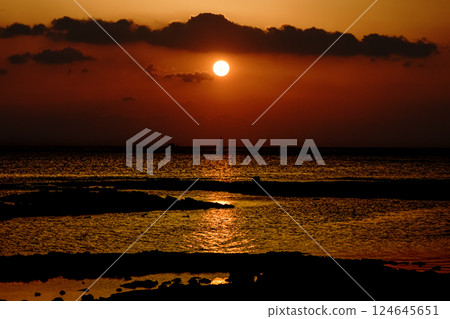 〈五島風景〉黎明時的太郎島海灘 〈五島風景〉黎明時的太郎島海灘 124645651