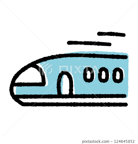 新幹線圖標 124645852