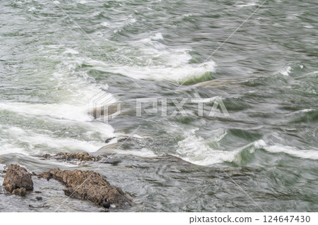 京都府宇治市宇治川急流 京都府宇治市宇治川急流 124647430