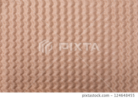 Cardboard paper texture, top view. Cardboard paper texture, top view. 124648455