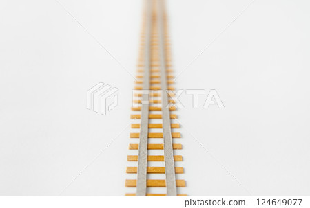 鋪設的軌道 - 鐵路線圖 124649077