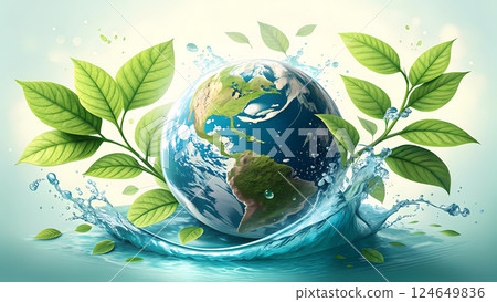 Environmental protection through global awareness and nature conservation 124649836