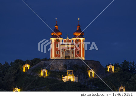 Calvary in Banska Stiavnica, UNESCO site, Slovakia 124650191