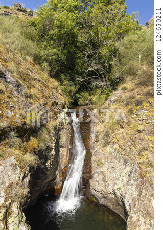 Waterfall Fervenza da Cidadela, Vilardevos - Soutochao, Galicia, Spain Waterfall Fervenza da Cidadela, Vilardevos - Soutochao, Galicia, Spain 124650211